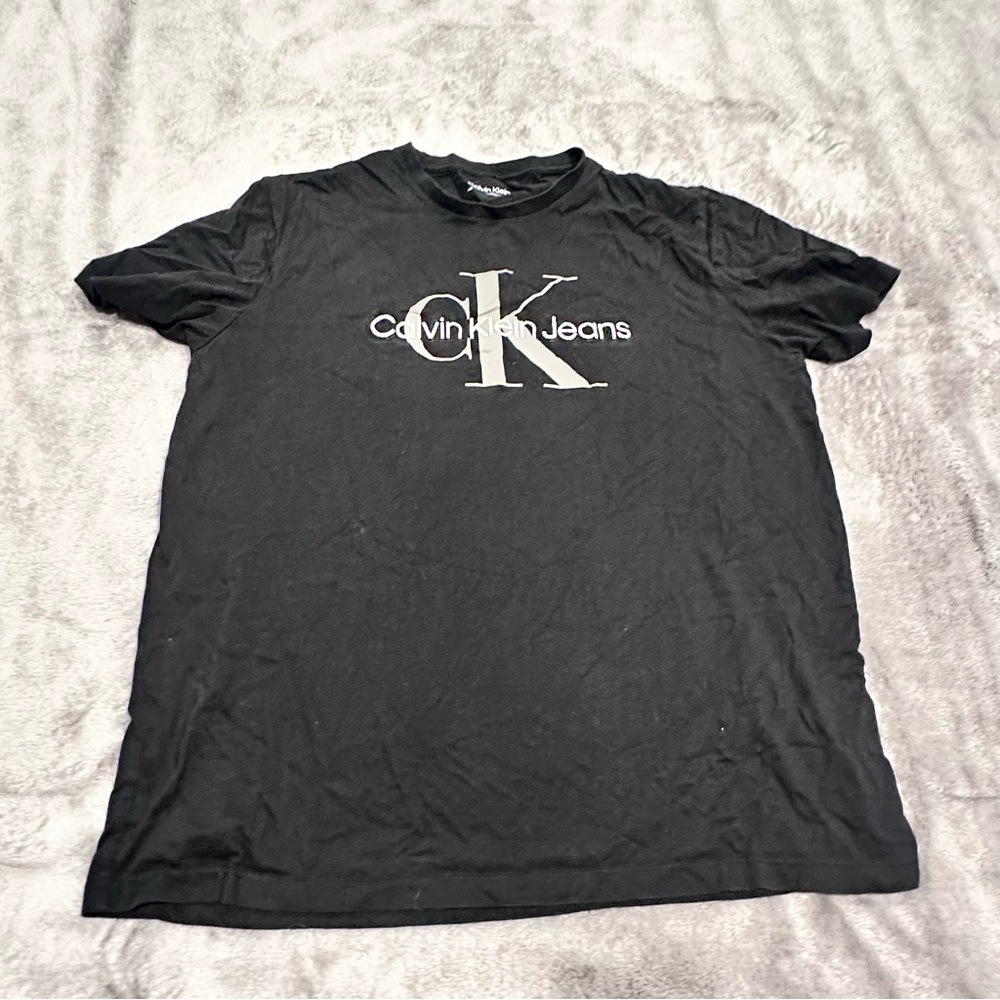 3/$15 Calvin Klein Black Logo T-Shirt
